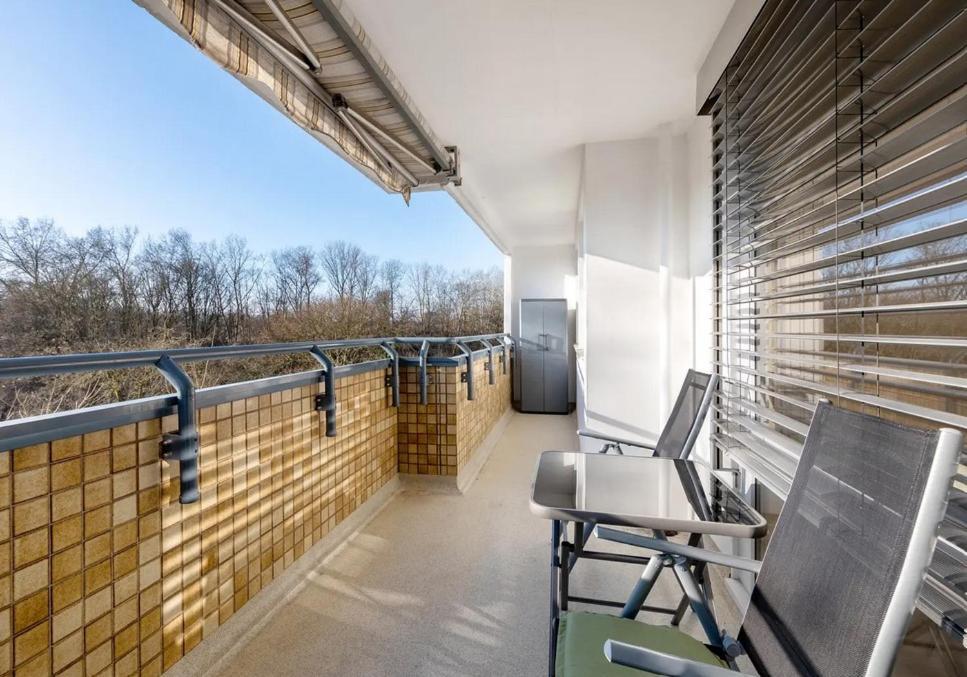 Charmentes Privatzimmer Mit Kueche, Naturgebiet Düsseldorf Exteriör bild